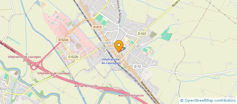 localisation de l'entreprise MADAME REGINE MARTI  VILLEFRANCHE-DE-LAURAGAIS