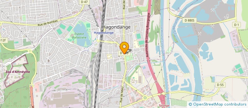 localisation de l'entreprise MADAME REGINE MATHIS à HAGONDANGE