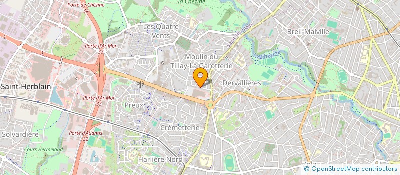 localisation de l'entreprise MADAME REGINE MICHINOT  SAINT-HERBLAIN