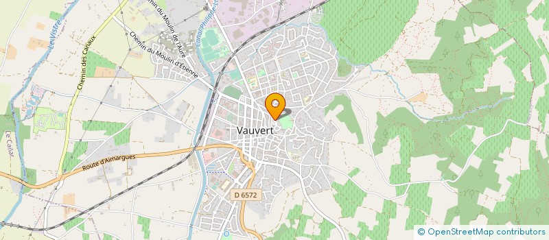 localisation de l'entreprise MADAME REGINE MONTEL à VAUVERT