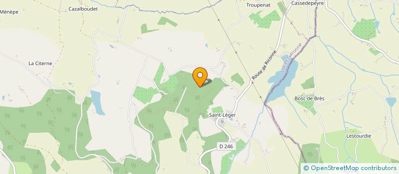 localisation de l'entreprise MADAME REGINE MORO  MASSELS