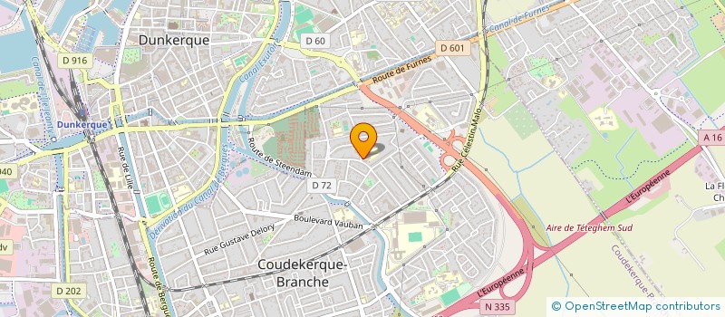 localisation de l'entreprise MADAME REGINE MOUISSI MARABOU  COUDEKERQUE-BRANCHE