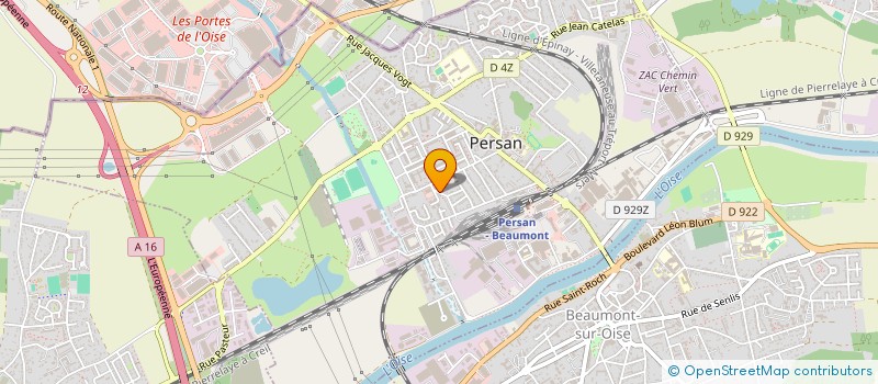 localisation de l'entreprise MADAME REGINE NGALULA  PERSAN