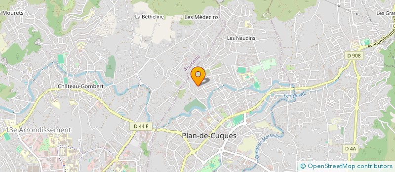 localisation de l'entreprise MADAME REGINE NIETO  PLAN-DE-CUQUES