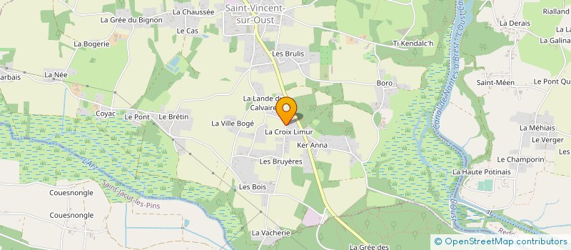 localisation de l'entreprise MADAME REGINE NORMAND  SAINT-VINCENT-SUR-OUST