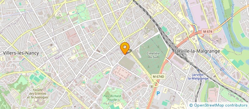 localisation de l'entreprise MADAME REGINE OTT  VANDUVRE-LES-NANCY