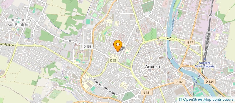 localisation de l'entreprise MADAME REGINE PARTHIOT à AUXERRE