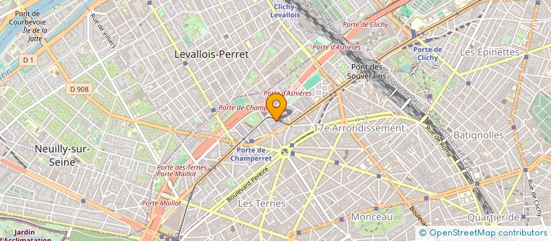 localisation de l'entreprise MADAME REGINE PEYRES  PARIS