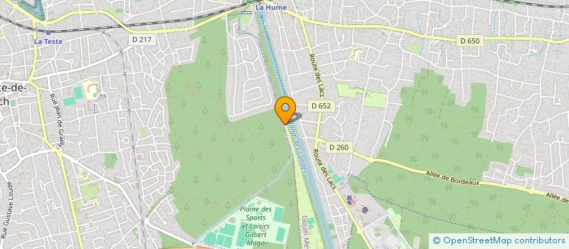 localisation de l'entreprise MADAME REGINE PHESANS à GUJAN-MESTRAS
