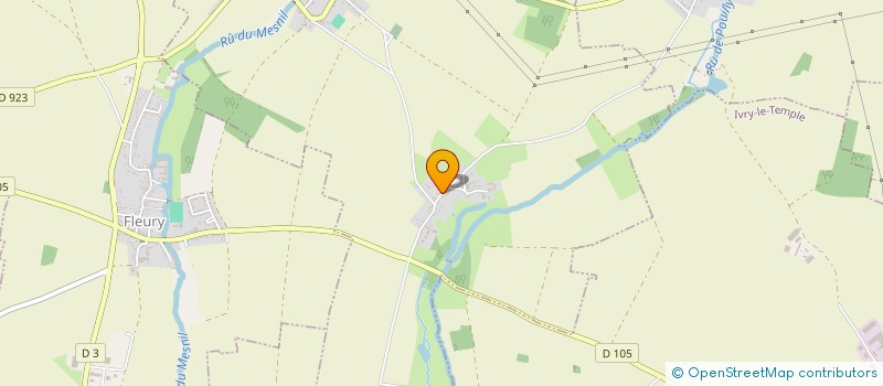 localisation de l'entreprise MADAME REGINE POLOMACK  FRESNE-LEGUILLON