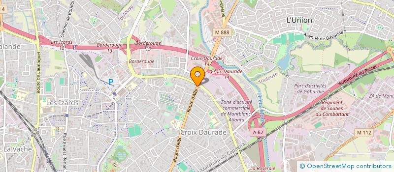 localisation de l'entreprise MADAME REGINE PROSDOLINI à TOULOUSE