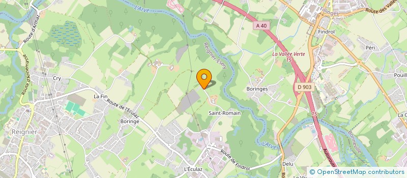 localisation de l'entreprise MADAME REGINE RAPHOZ à REIGNIER-ESERY