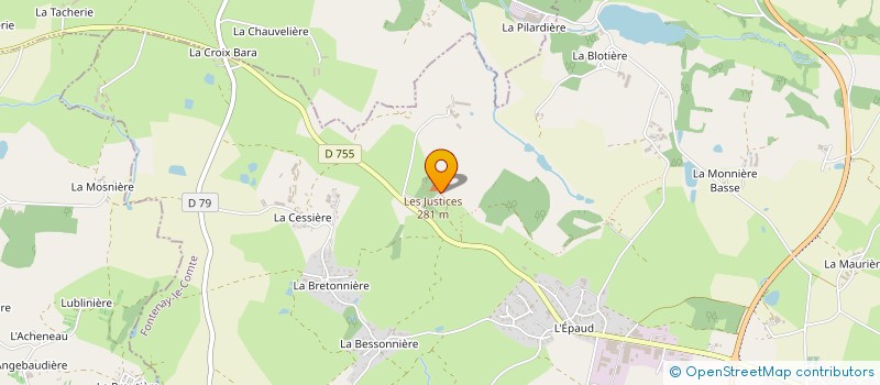 localisation de l'entreprise MADAME REGINE RAUTUREAU  LES HERBIERS