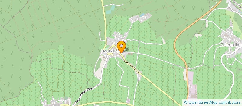 localisation de l'entreprise MADAME REGINE REGNIER  HAUTVILLERS