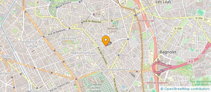 localisation de l'entreprise MADAME REGINE REMY  PARIS