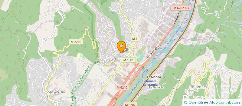 localisation de l'entreprise MADAME REGINE ROUILLE à CARROS