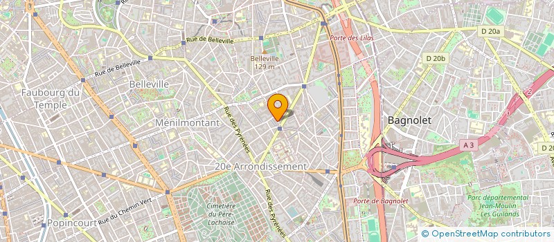 localisation de l'entreprise MADAME REGINE ROUQUAYROL  PARIS