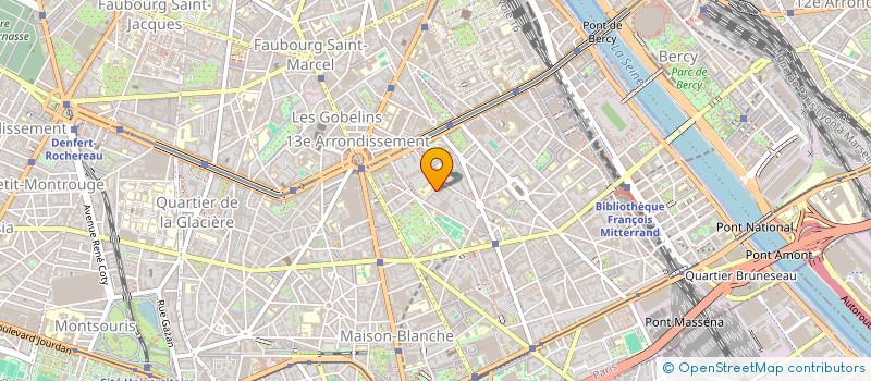 localisation de l'entreprise MADAME REGINE RUBINFELD  PARIS