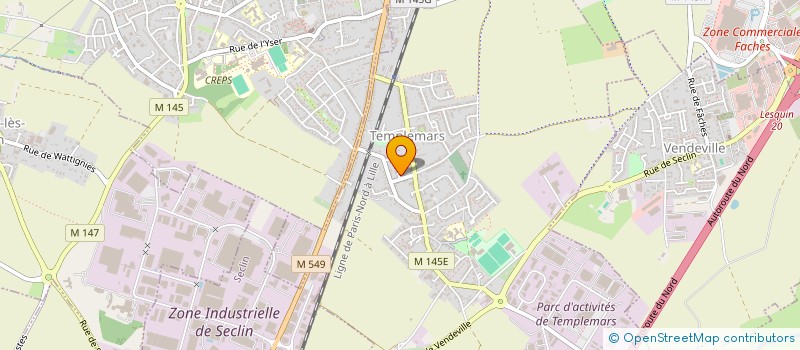 localisation de l'entreprise MADAME REGINE RUCHOT  TEMPLEMARS