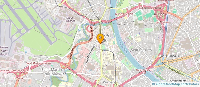 localisation de l'entreprise MADAME REGINE RUELLE à TOULOUSE