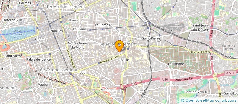 localisation de l'entreprise MADAME REGINE SANTORO à MARSEILLE