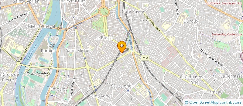 localisation de l'entreprise MADAME REGINE SCHADE à TOULOUSE