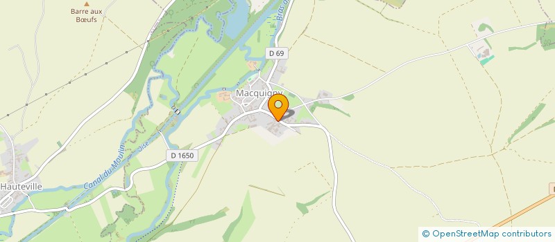 localisation de l'entreprise MADAME REGINE SCHAMBERT  MACQUIGNY