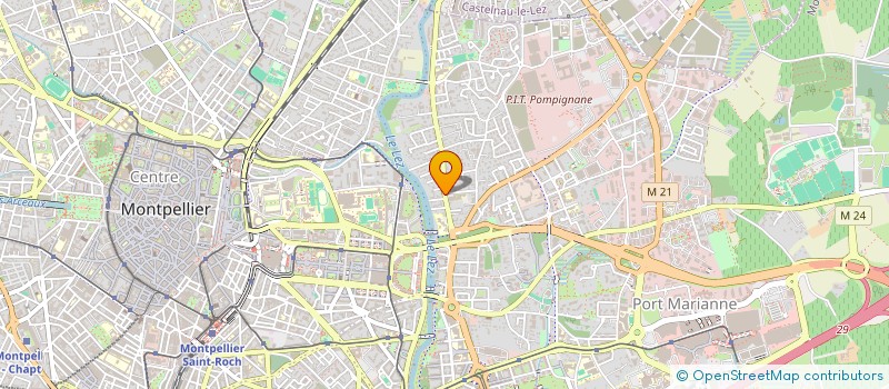 localisation de l'entreprise MADAME REGINE SENESCHAL à MONTPELLIER