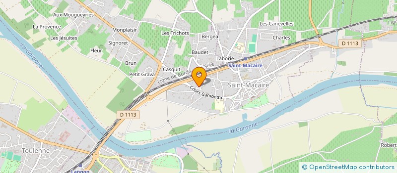 localisation de l'entreprise MADAME REGINE SEYRAC à SAINT-MARTIAL