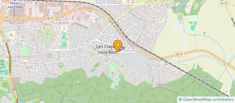 localisation de l'entreprise MADAME REGINE SINTES à LES CLAYES-SOUS-BOIS