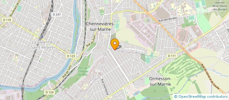 localisation de l'entreprise MADAME REGINE SISTIAGA à ORMESSON-SUR-MARNE