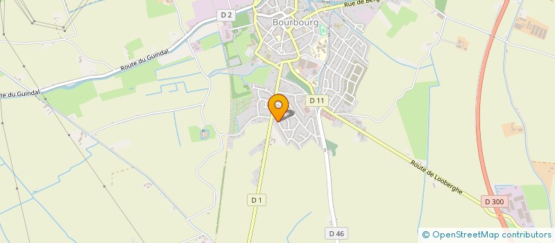 localisation de l'entreprise MADAME REGINE STREBELLE à BOURBOURG