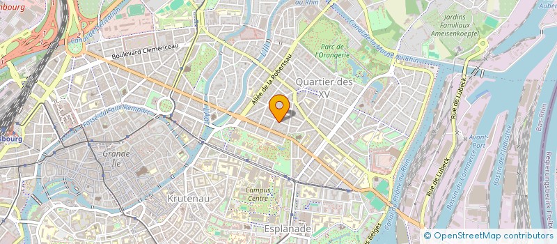 localisation de l'entreprise MADAME REGINE TAIEB à STRASBOURG