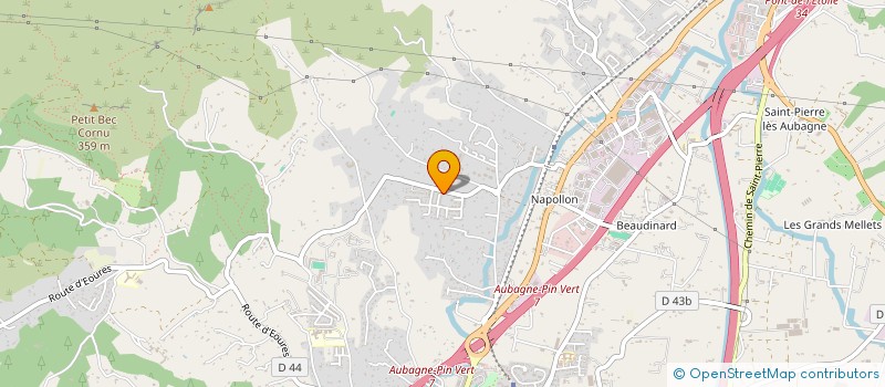 localisation de l'entreprise MADAME REGINE TEKATLIAN à AUBAGNE