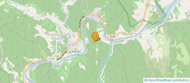 localisation de l'entreprise MADAME REGINE TIRONE  MIRABEL-AUX-BARONNIES