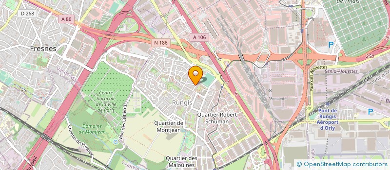 localisation de l'entreprise MADAME REGINE VENTURINI  RUNGIS