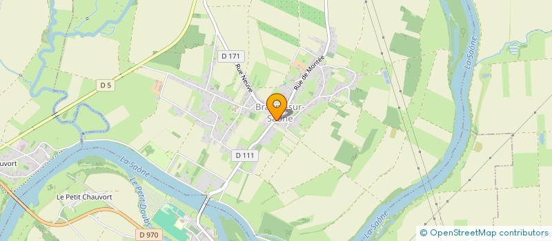 localisation de l'entreprise MADAME REGINE VERNAY  ALLEREY-SUR-SAONE