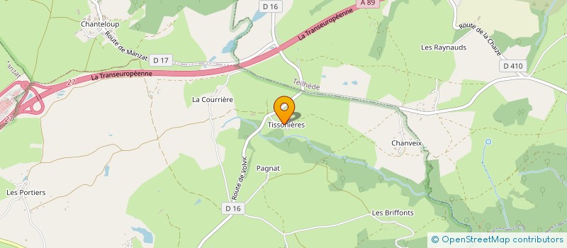 localisation de l'entreprise MADAME REGINE VERSEPUY  LOUBEYRAT