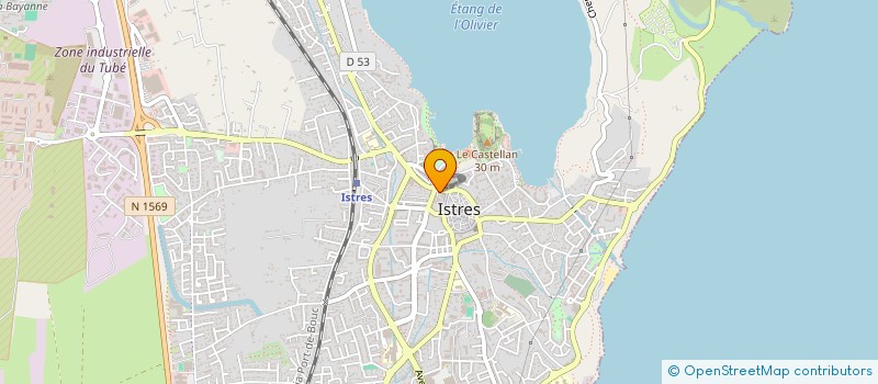 localisation de l'entreprise MADAME REGINE VITO  ISTRES