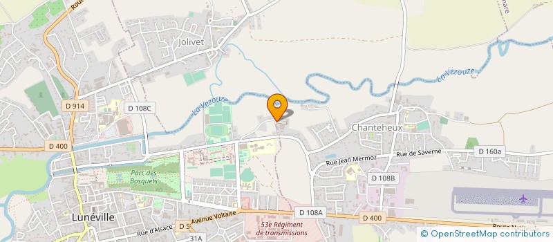 localisation de l'entreprise MADAME REGINE VUILLAUME  CHANTEHEUX