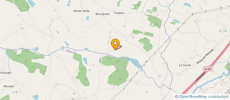 localisation de l'entreprise MADAME REGNEAULT REGNEAULT  SAINT-VINCENT-D'AUTEJAC