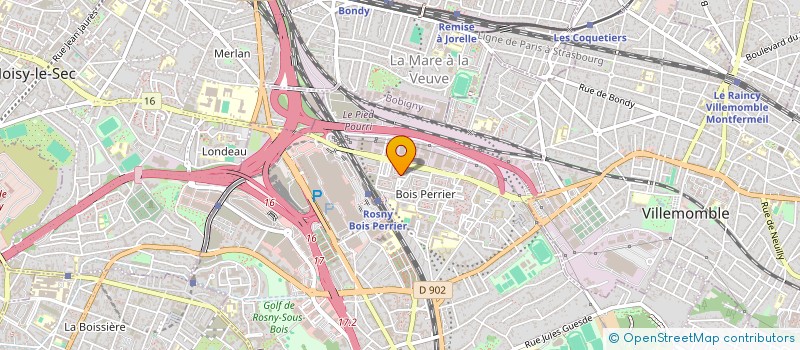 localisation de l'entreprise MADAME REGUIA ZENINA à ROSNY-SOUS-BOIS