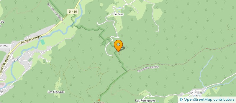 localisation de l'entreprise MADAME REGULA BAUERT  HAUT-DU-THEM-CHATEAU-LAMBERT