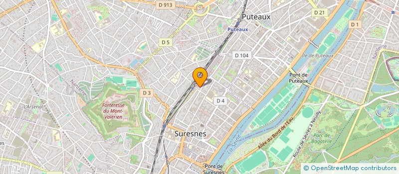localisation de l'entreprise MADAME REIKO TAKAKU à SURESNES
