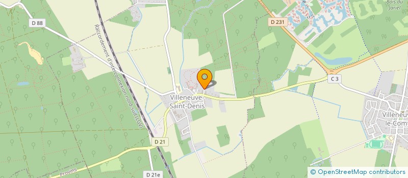 localisation de l'entreprise MADAME REINA MALDONADO RIVERA  VILLENEUVE-SAINT-DENIS