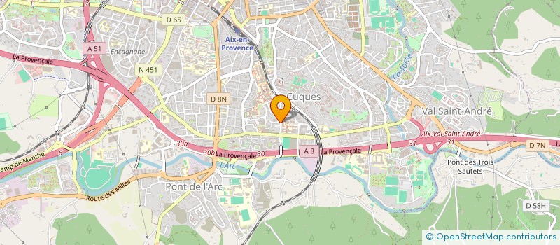 localisation de l'entreprise MADAME REINE BATOLO à AIX-EN-PROVENCE