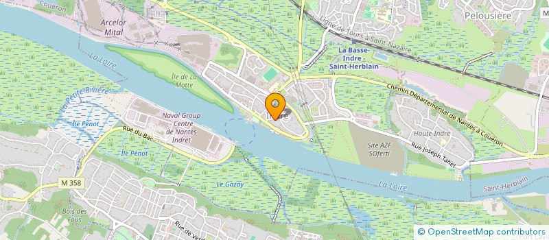 localisation de l'entreprise MADAME REINE BELLIVIER  INDRE