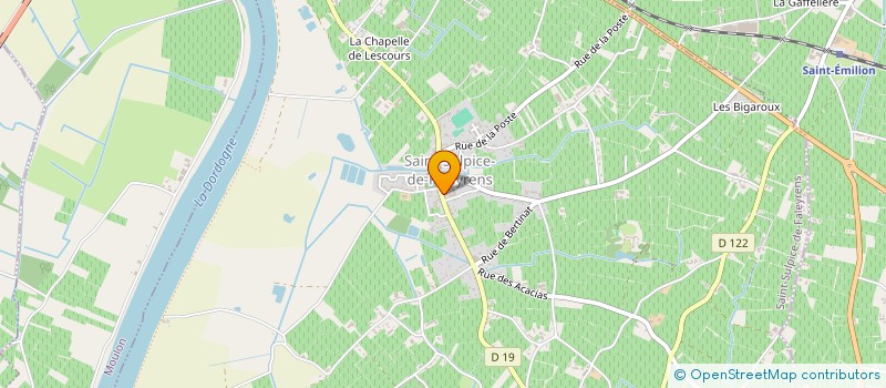 localisation de l'entreprise MADAME REINE BENTENAT  SAINT PEY D'ARMENS