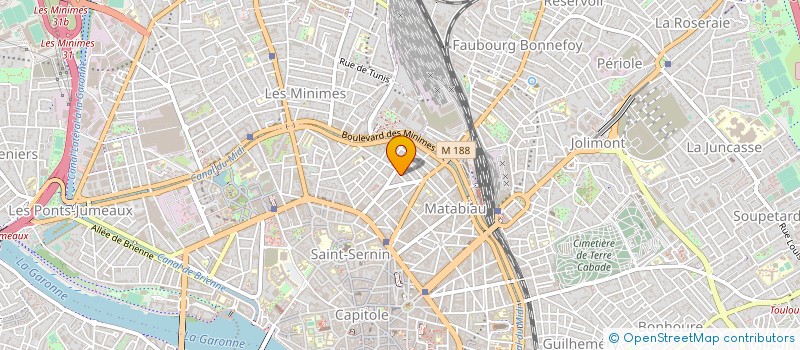 localisation de l'entreprise MADAME REINE BENZAQUEN à TOULOUSE