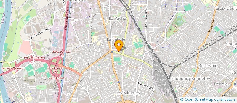 localisation de l'entreprise MADAME REINE BONNEMAISON à TOULOUSE